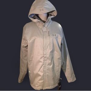 Under Armour Men's Tan cream Raincoat